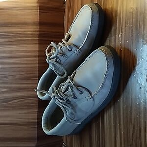 Mens Hanover leather lace up loafers 10.5